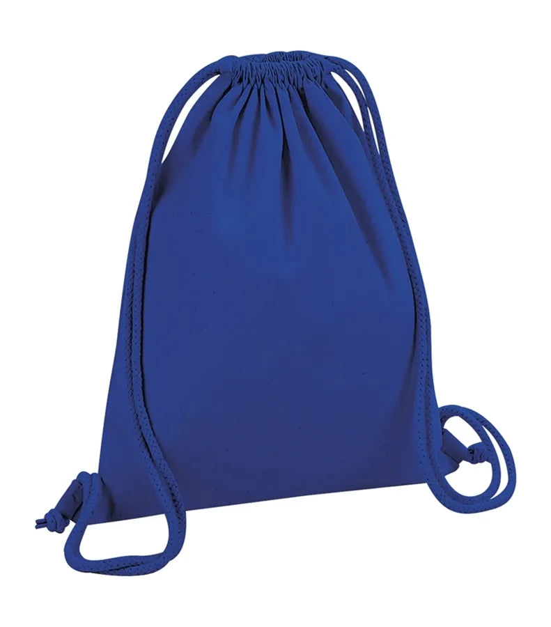 Organic Premium Cotton Gymsac BrightRoyal