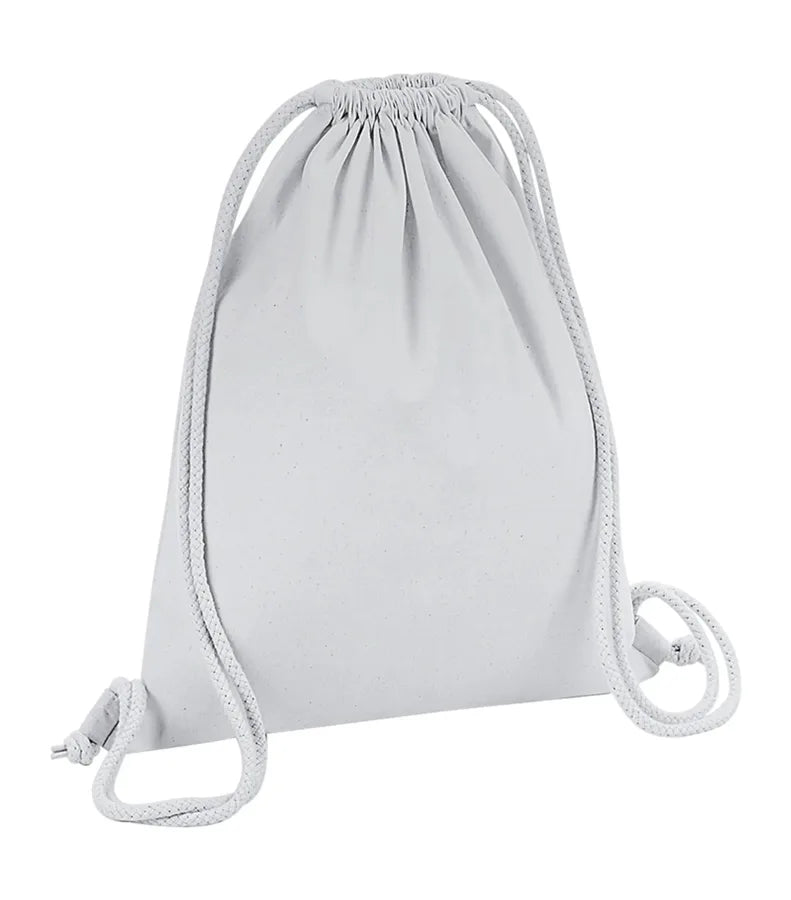 Organic Premium Cotton Gymsac LightGrey