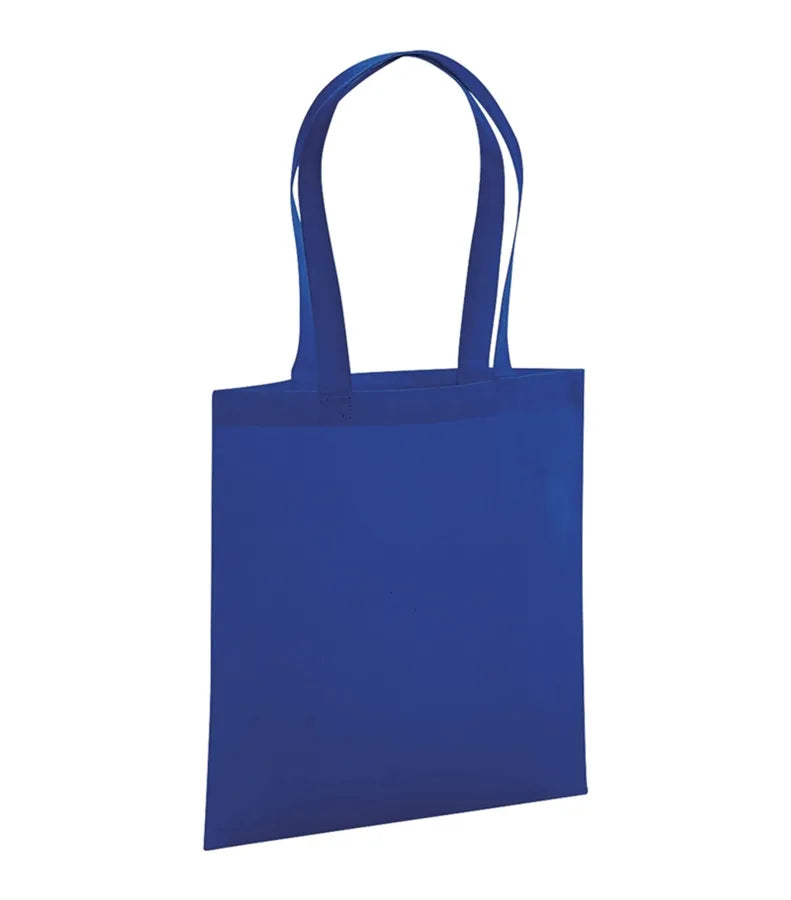 Organic Premium Cotton Tote BrightRoyal