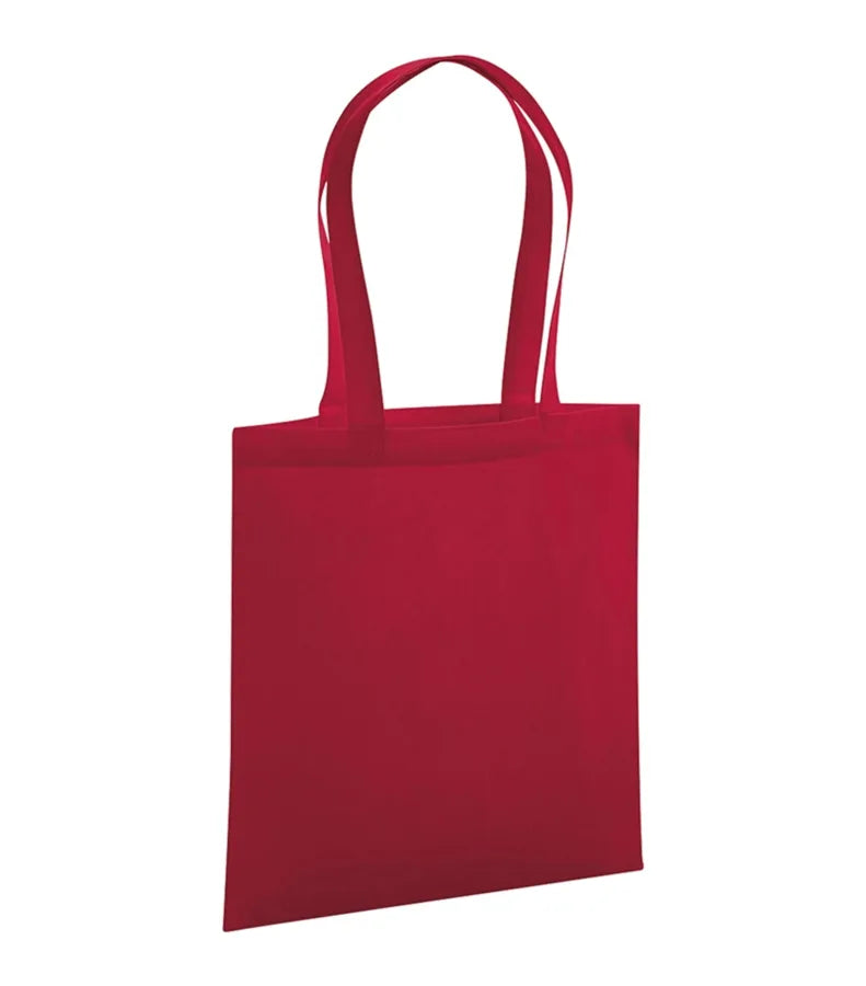 Organic Premium Cotton Tote ClassicRed