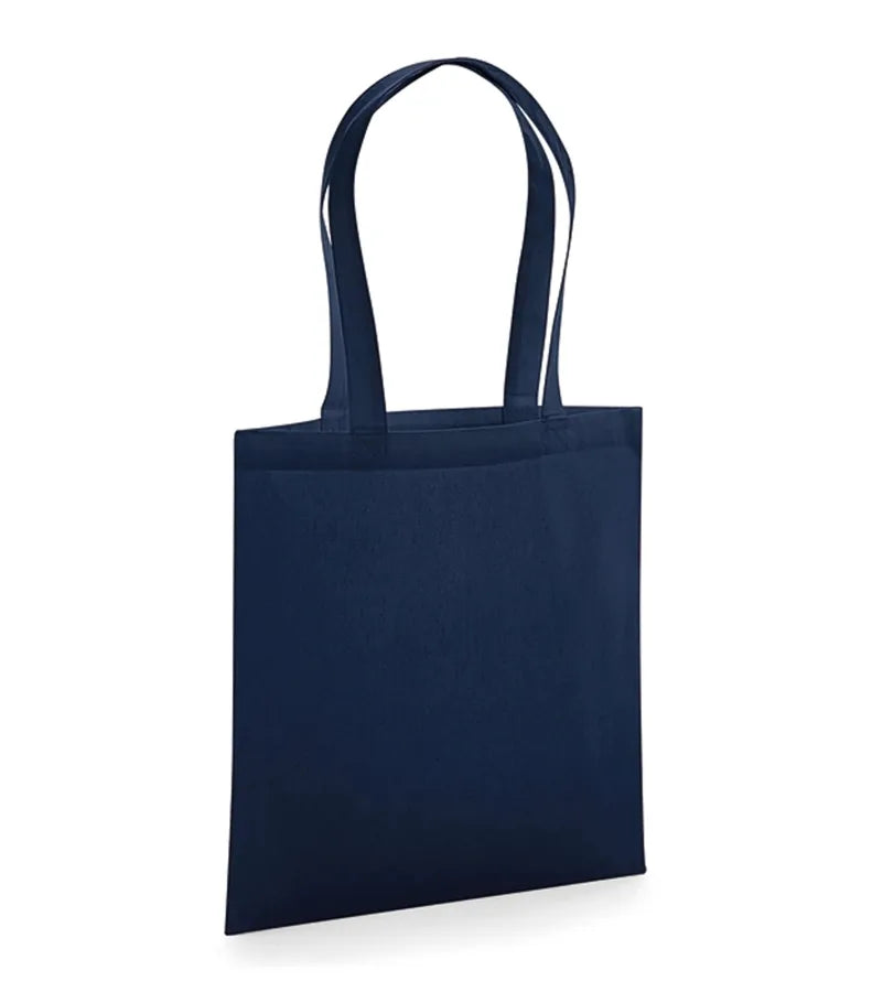 Organic Premium Cotton Tote FrenchNavy