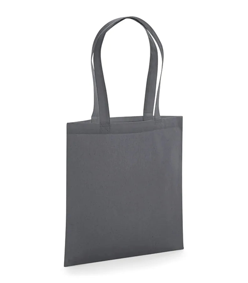 Organic Premium Cotton Tote GraphiteGrey