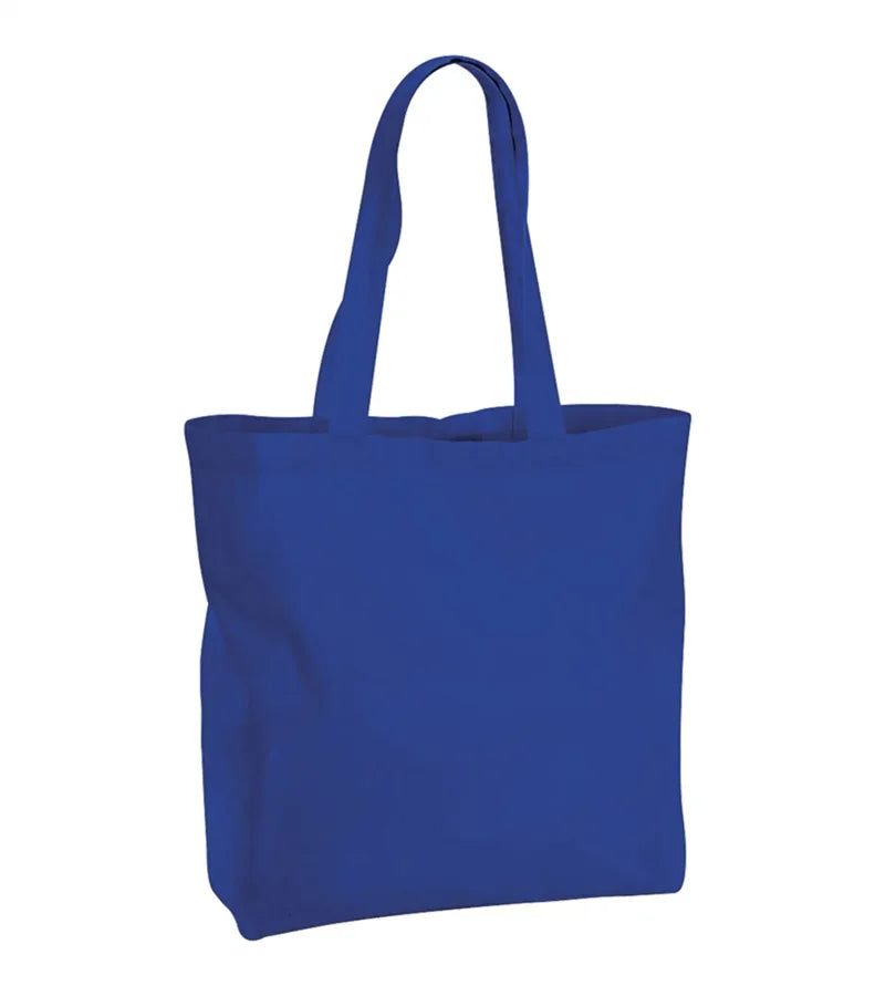 Organic Premium Cotton Maxi Tote BrightRoyal