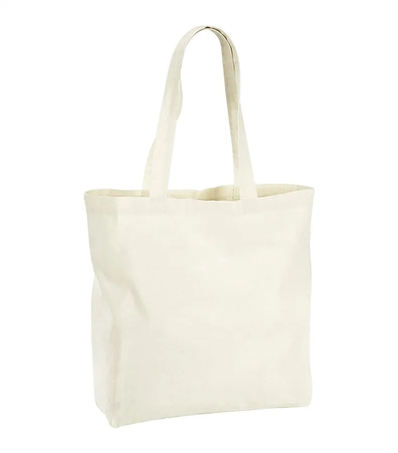 Organic Premium Cotton Maxi Tote Natural