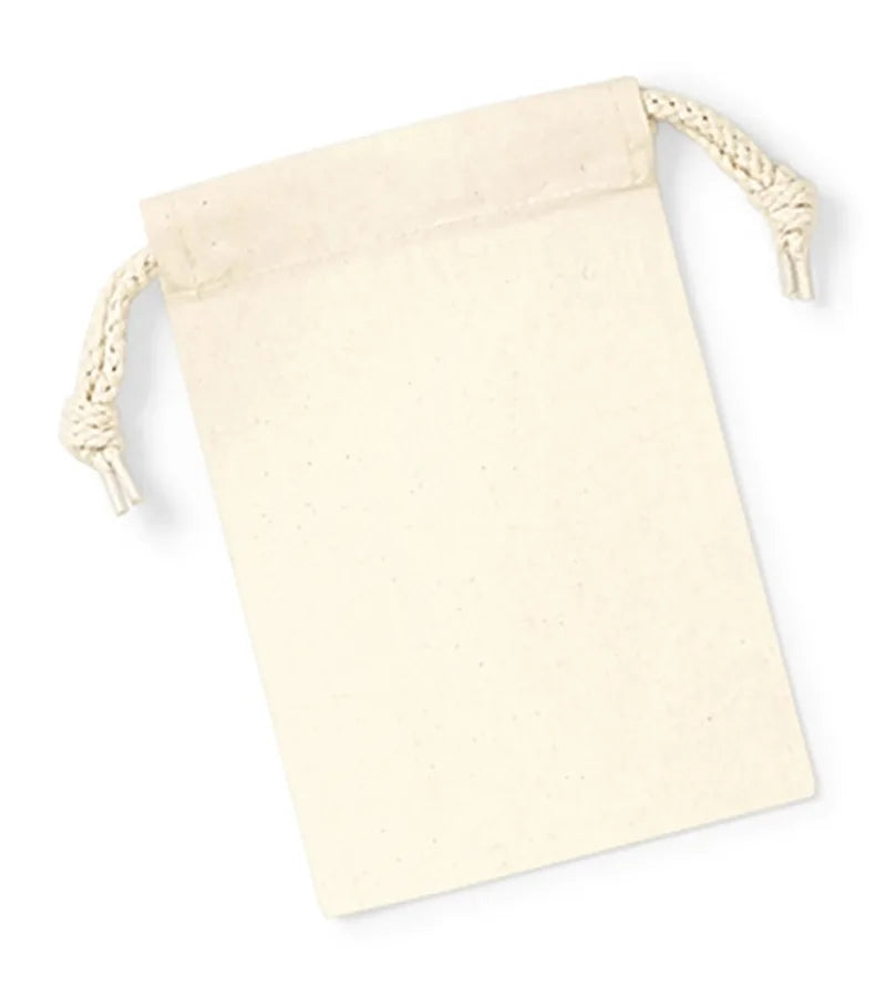 Organic Premium Cotton Stuff Bag Natural
