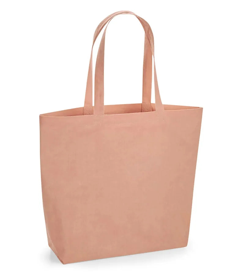 Organic Natural Dyed Maxi Bag for Life PomegranateRose