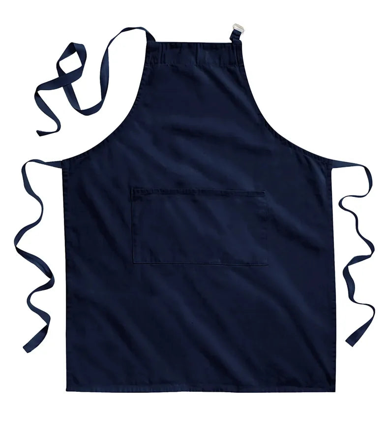 Fairtrade Cotton Adult Craft Apron FrenchNavy