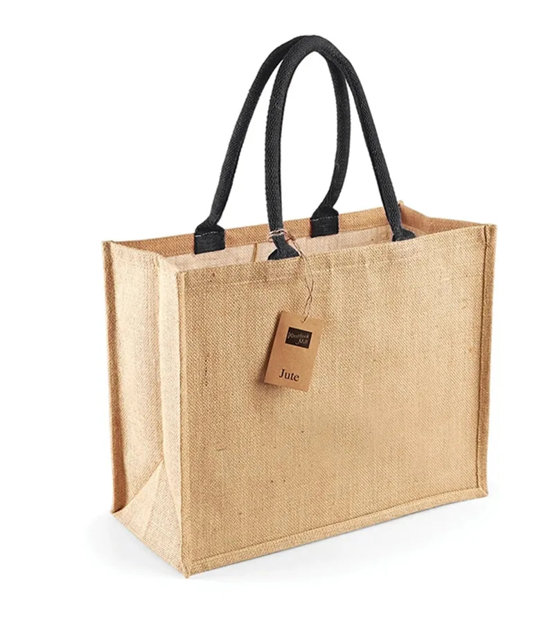 Jute Classic Shopper Natural/Black