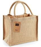 Jute Mini Gift Bag Natural
