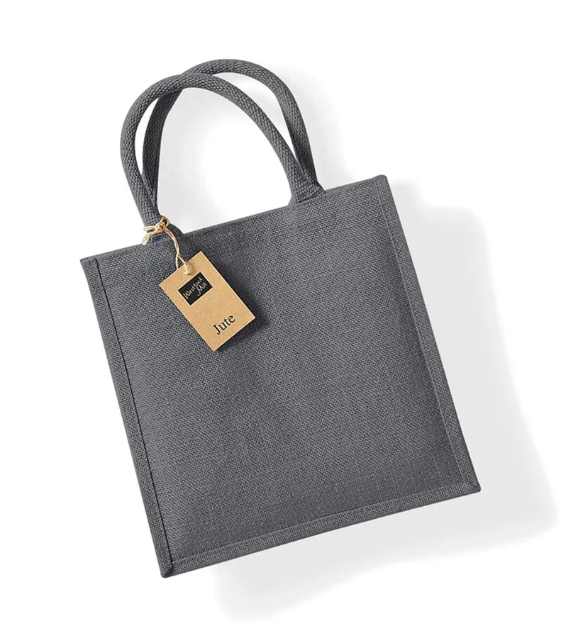 Jute Midi Tote GraphiteGrey/GraphiteGrey