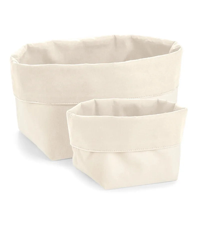 Reversible Canvas Organiser Natural