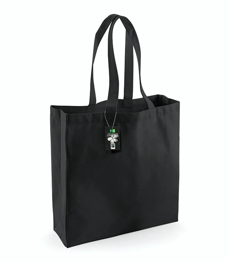 Fairtrade Cotton Classic Shopper Black