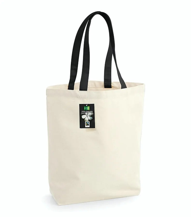 Fairtrade Cotton Camden Shopper Natural/Black