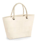Nautical Beach Bag Natural