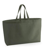 Heavyweight Canvas Oversized Tote Bag OliveGreen