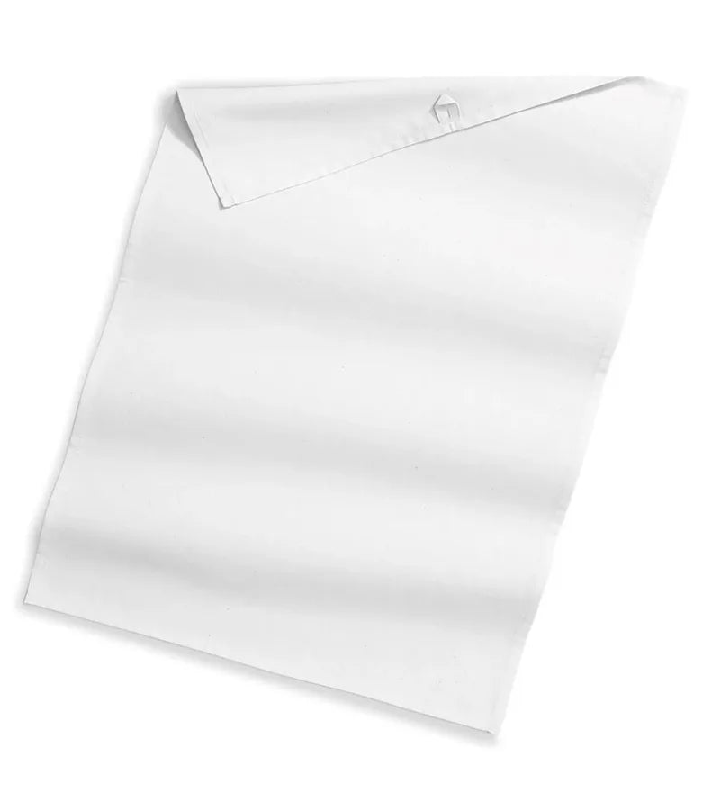 Organic Cotton Tea Towel White