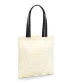 EarthAware® Organic Bag for Life - Contrast Handle Natural/Black