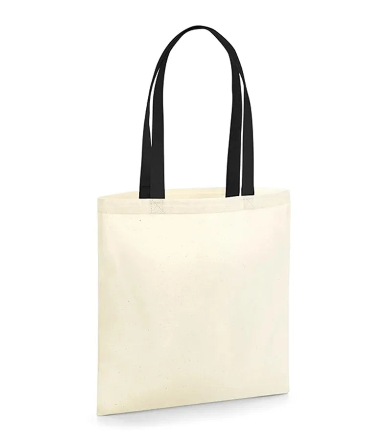 EarthAware® Organic Bag for Life - Contrast Handle Natural/Black