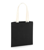 EarthAware® Organic Bag for Life - Contrast Handle Black/Natural