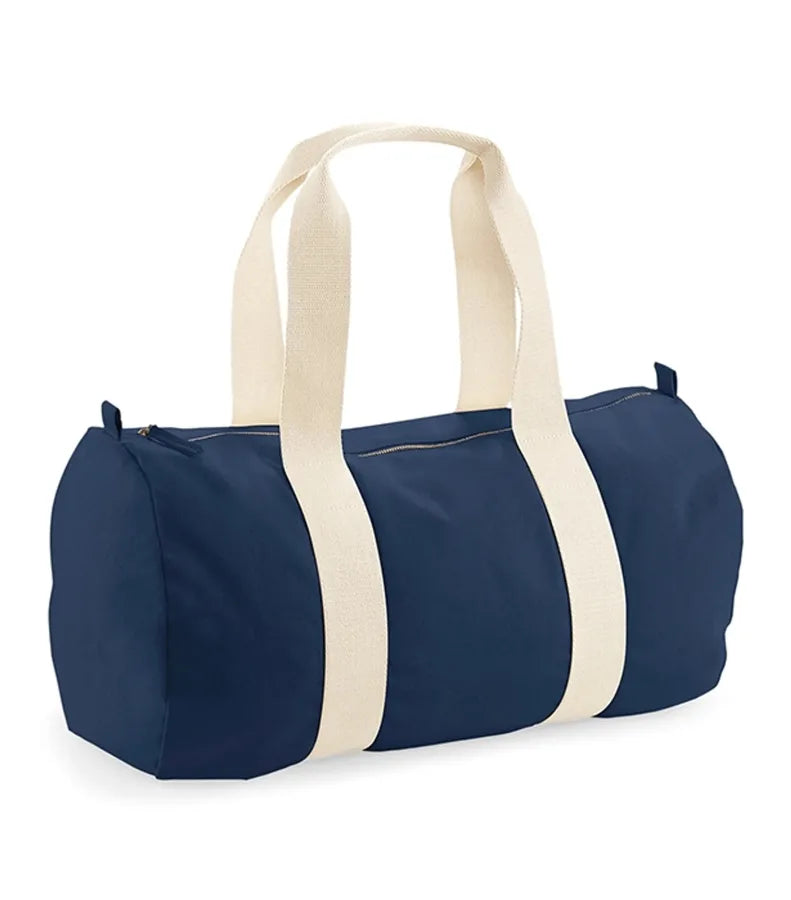 EarthAware® Organic Barrel Bag FrenchNavy