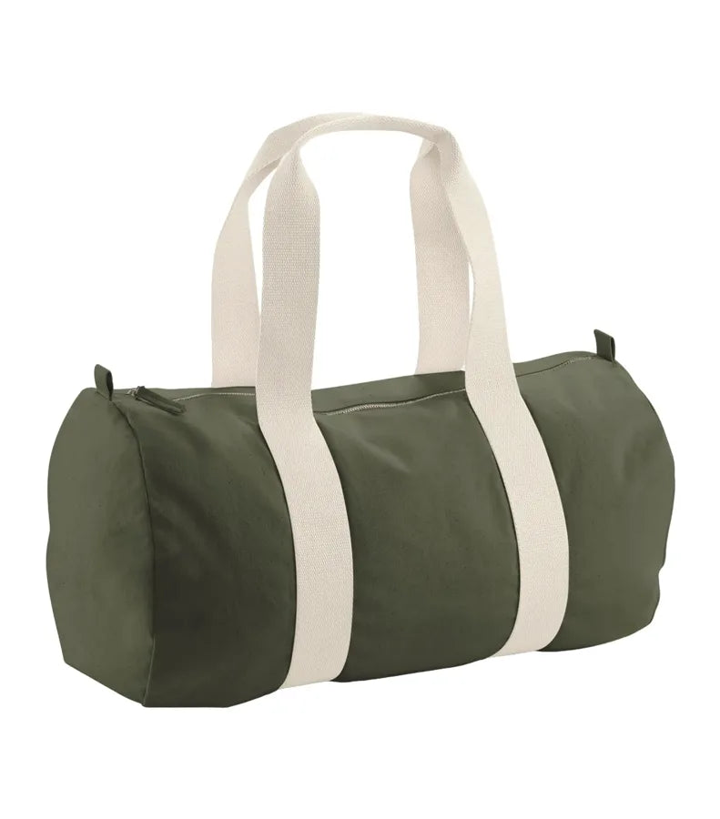 EarthAware® Organic Barrel Bag OliveGreen