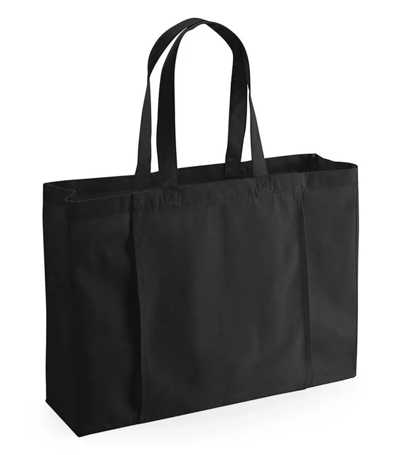 EarthAware Organic Yoga Tote Bag Black