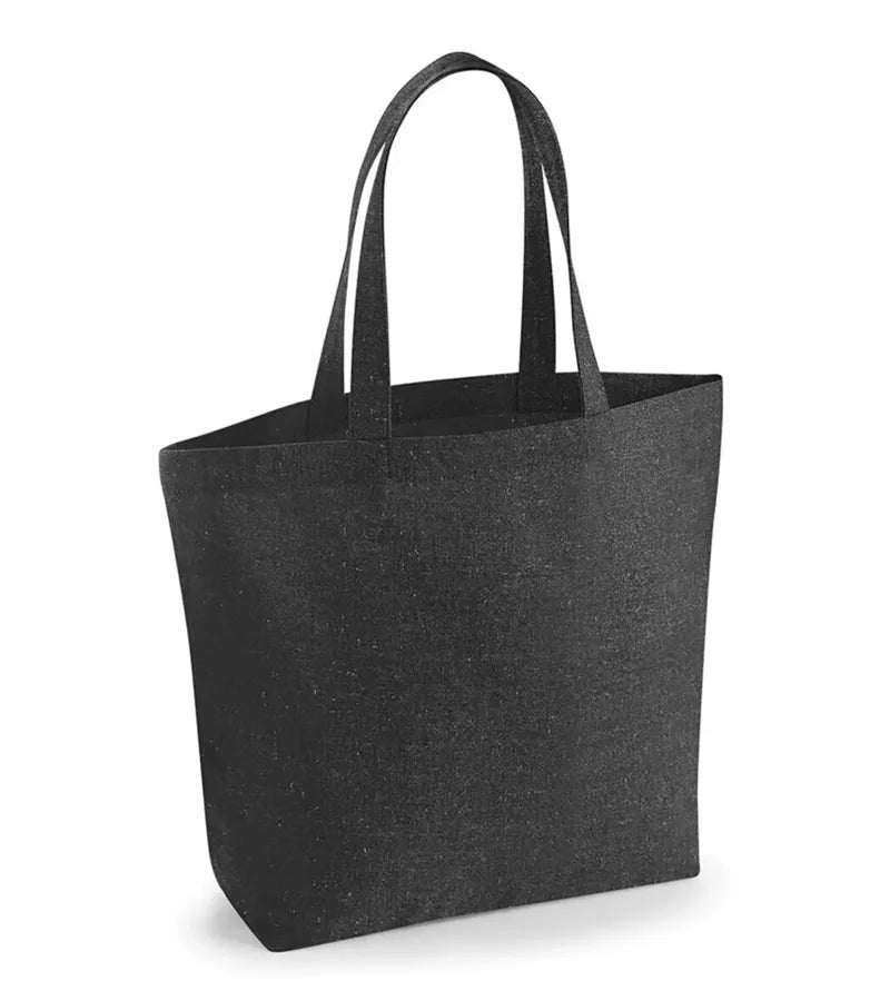 Revive Recycled Maxi Tote Bag Black