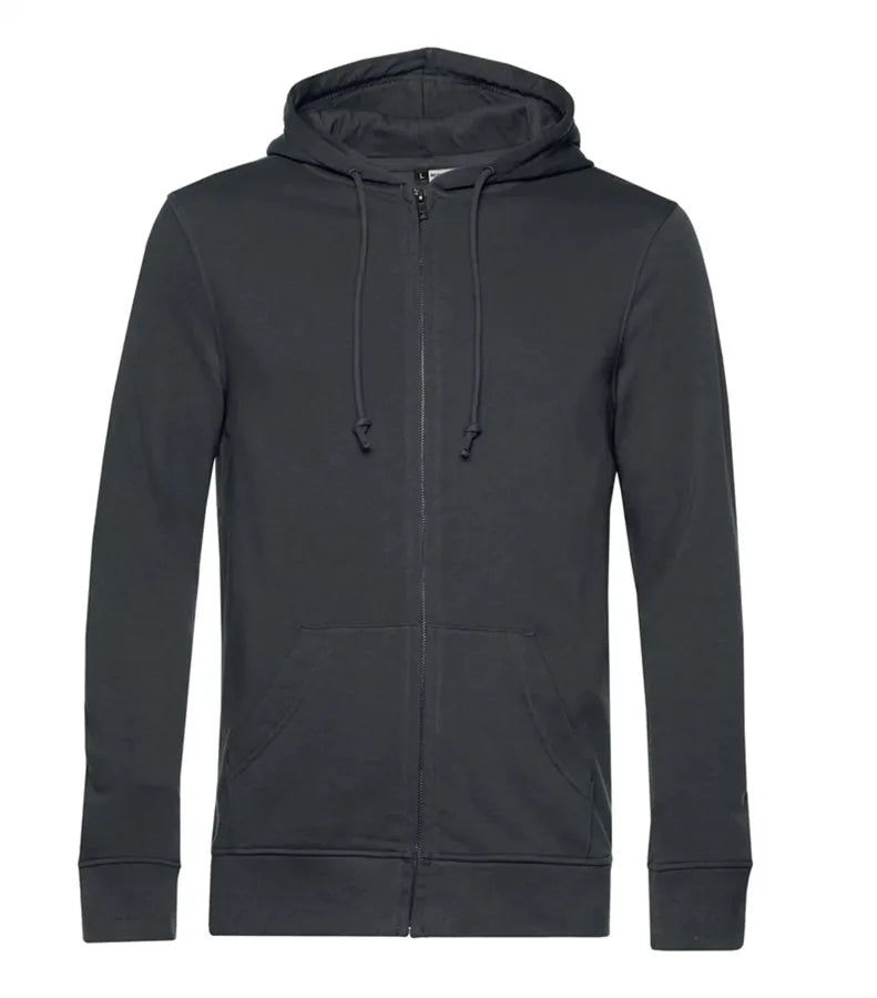 B&C INSPIRE Zipped Hood Asphalt