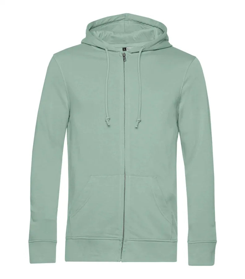 B&C INSPIRE Zipped Hood Sage