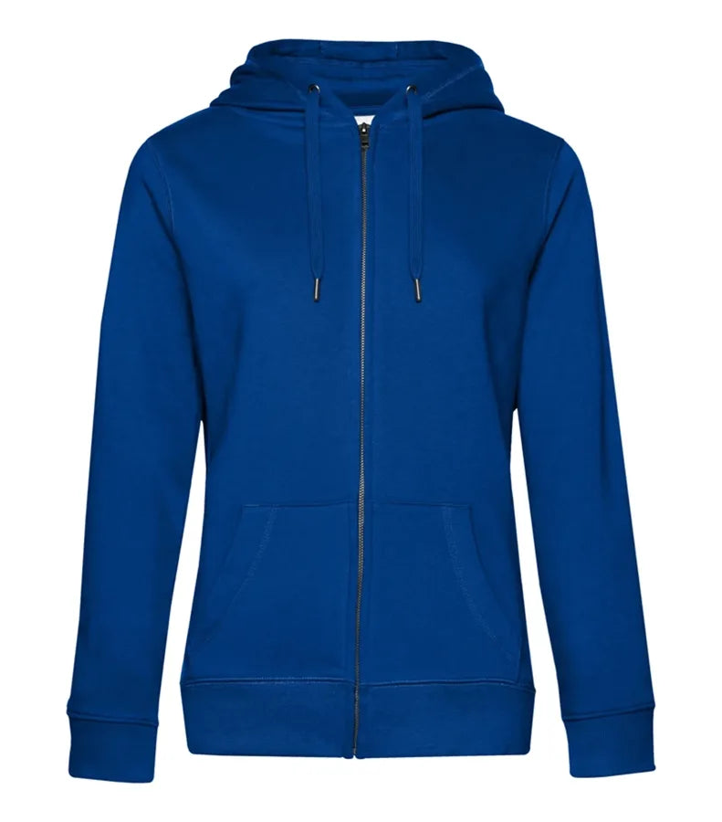 B&C QUEEN Zipped Hood Royal