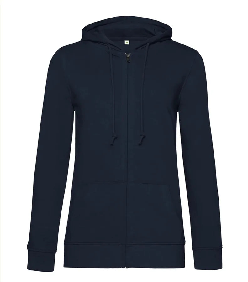 B&C INSPIRE Zipped Hood /women Navy