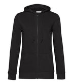 B&C INSPIRE Zipped Hood /women BlackPure