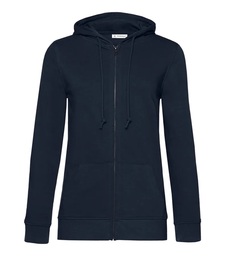 B&C INSPIRE Zipped Hood /women NavyBlue