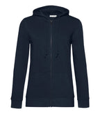 B&C INSPIRE Zipped Hood /women NavyBlue
