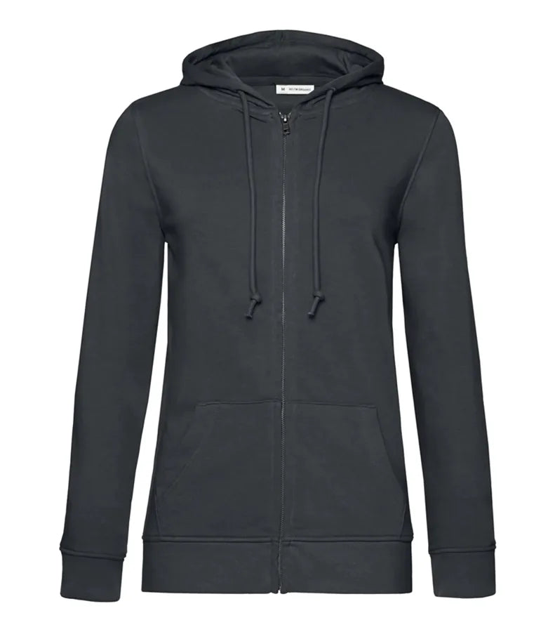 B&C INSPIRE Zipped Hood /women Asphalt