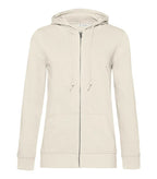 B&C INSPIRE Zipped Hood /women OffWhite
