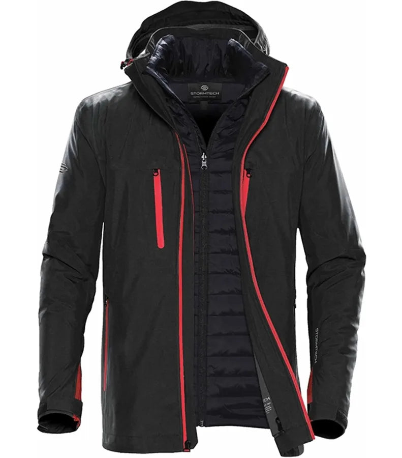Matrix Softshell 3 in 1 Black/BrightRed