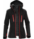 Women´s Matrix Softshell 3 in 1 Black/BrightRed