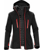 Women´s Matrix Softshell 3 in 1 Black/BrightRed