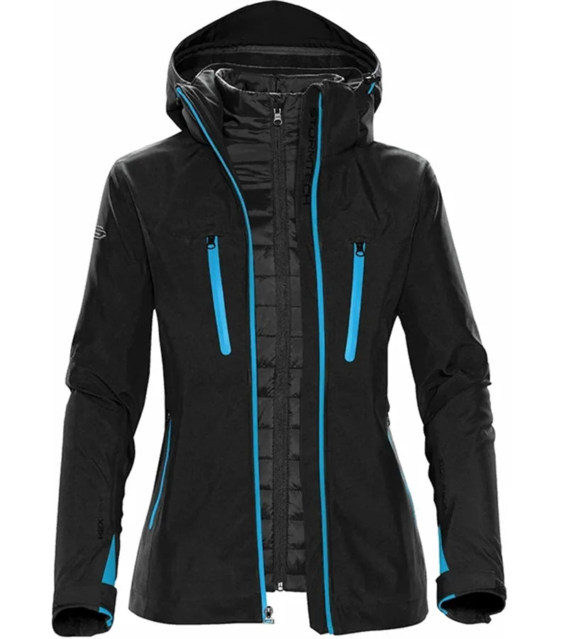 Women´s Matrix Softshell 3 in 1 Black/ElectricBlue