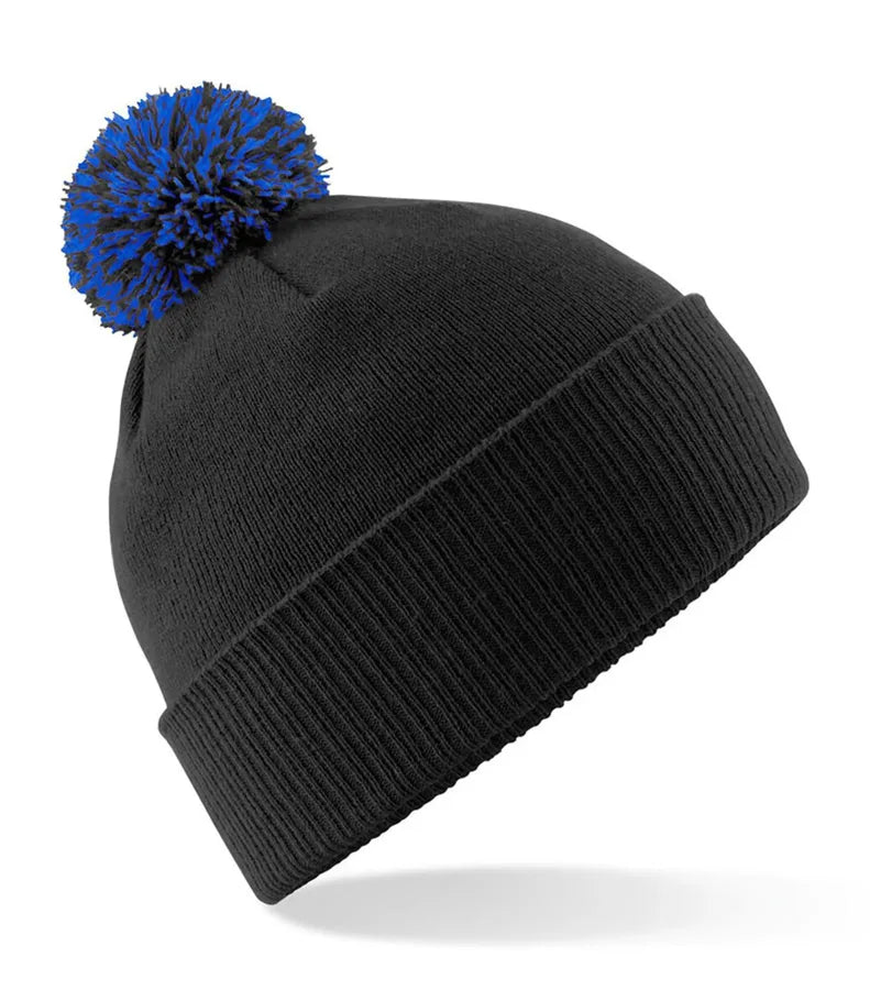 Snowstar® Beanie Black/BrightRoyal