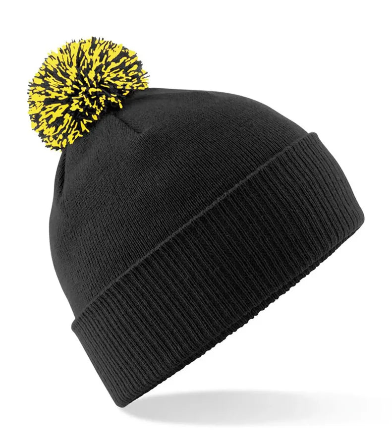 Snowstar® Beanie Black/Yellow