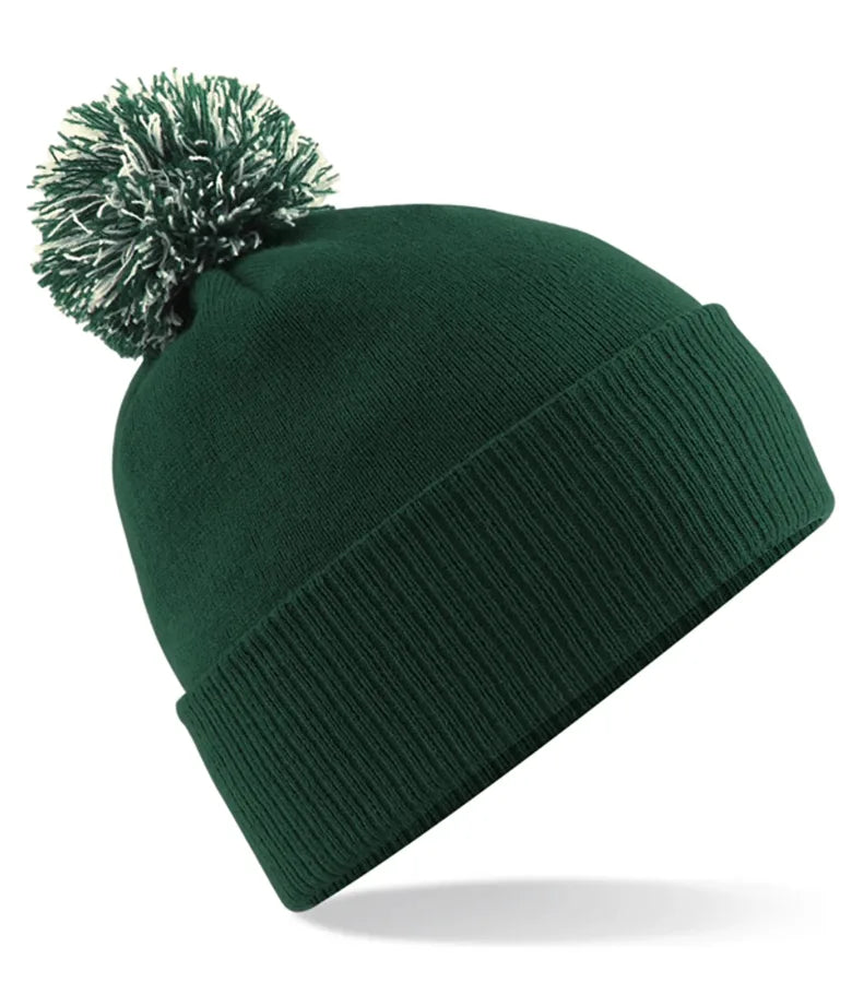 Snowstar® Beanie BottleGreen/OffWhite