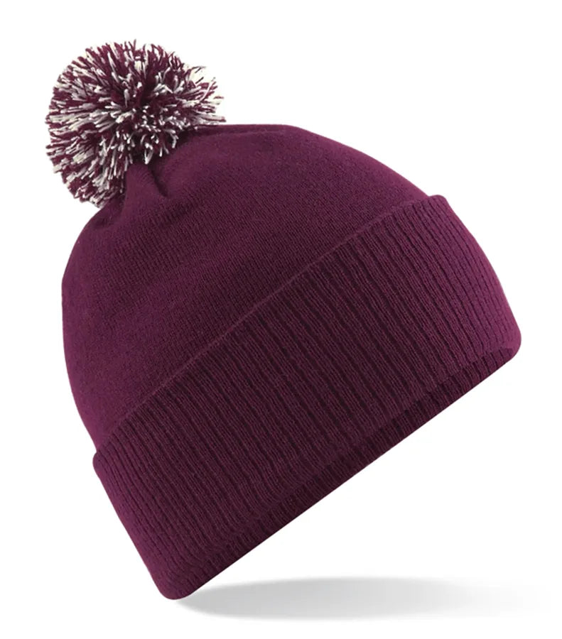 Snowstar® Beanie Burgundy/OffWhite