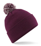 Snowstar® Beanie Burgundy/OffWhite