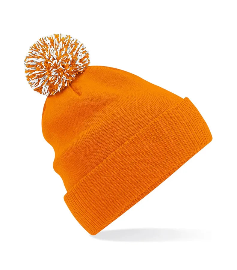 Snowstar® Beanie Orange/White