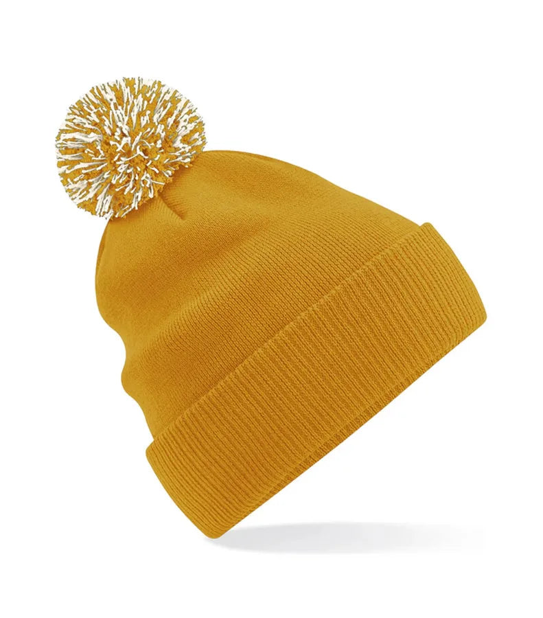 Snowstar® Beanie Mustard/OffWhite