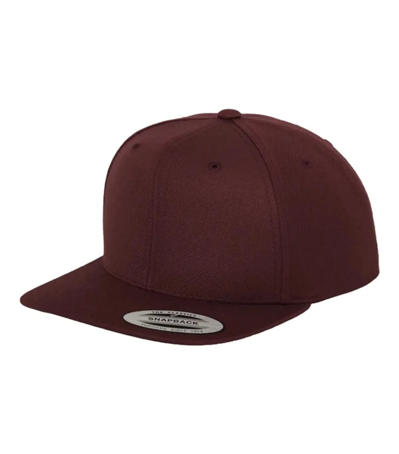 Classic Snapback Maroon
