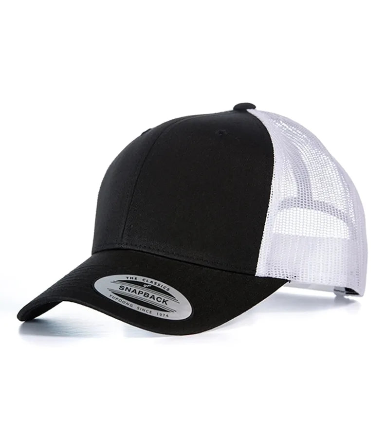 Retro Trucker 2-Tone Black/White
