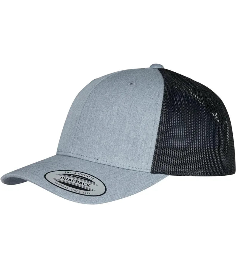 Retro Trucker 2-Tone Heather/Black